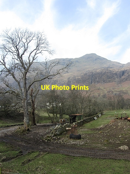 Photo 6"x4" Beinn na Cille seen from Keil Clovullin c2012