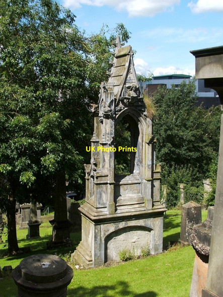 Photo 6"x4" Memorial to Mary Anne Lockhart Glasgow c2012