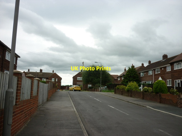 Photo 6"x4" Moorside Crescent, Hollingthorpe Chapelthorpe c2012