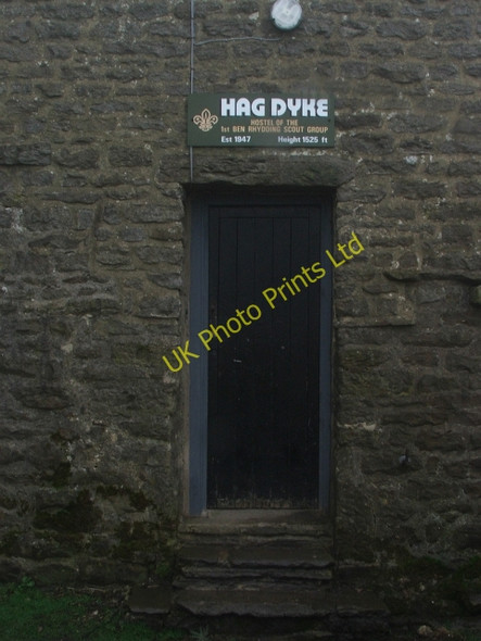Photo 6"x4" Hag Dyke Hostel - Entrance. Kettlewell c2007