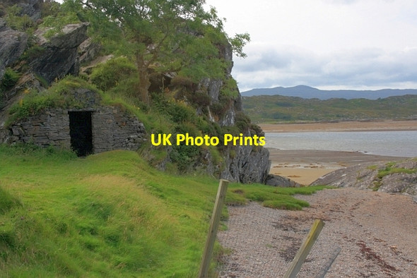 Photo 6"x4" Remains of Small Building at Caisteal Tioram Invermoidart c2012