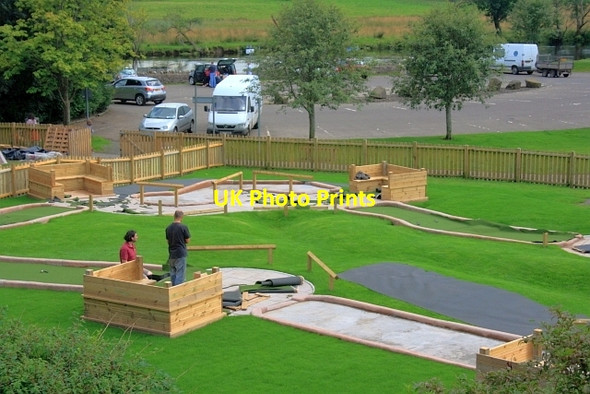 Photo 6"x4" New Crazy Golf on The Meadows Callander c2012