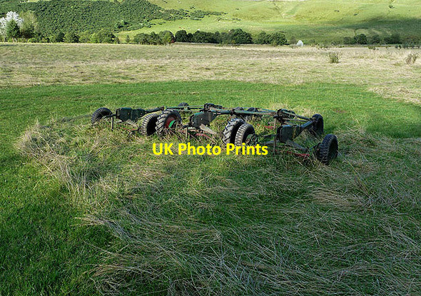 Photo 6"x4" These grass cutters haven't been used in a while Galashiels c2012