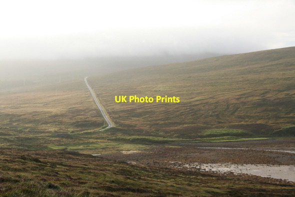 Photo 6"x4" The long unwinding road Pegal Hill c2012