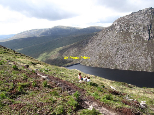 Photo 6"x4" Ben Crom reservoir and dam Attical c2012