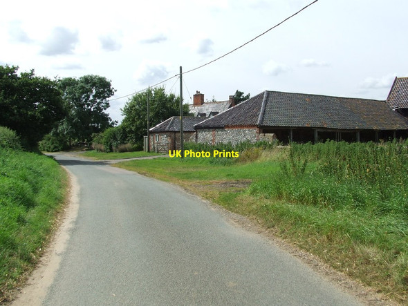 Photo 6"x4" Heath Road Sapiston c2012