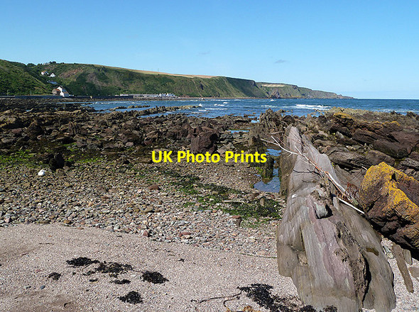Photo 6"x4" The shore at Ross Point Ross\/NT9660 c2012
