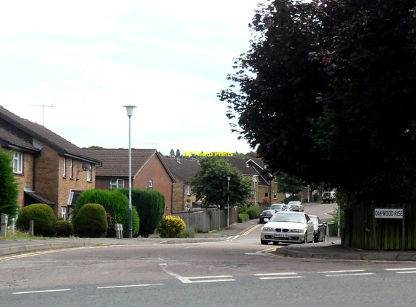 Photo 6"x4" Oakwood Rise, High Brooms, Royal Tunbridge Wells Royal Tunbridge Wells c2012