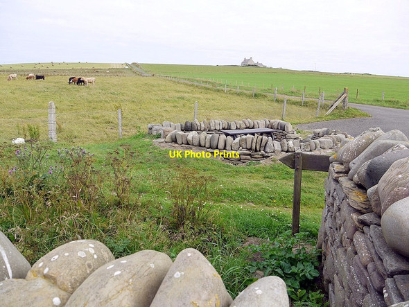Photo 6"x4" Picnic area at Aikerskaill Road Skaill\/HY5806 c2012