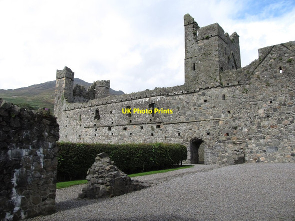 Photo 6"x4" Carlingford Abbey from the south Carlingford c2012