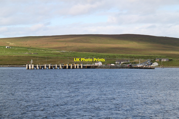 Photo 6"x4" Pier at Toft Booth of Toft\/HU4376 c2012