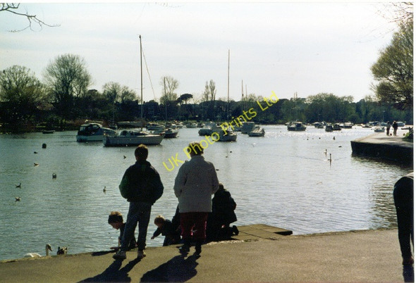 Photo 6"x4" Christchurch Quay Christchurch\/SZ1592 c1994