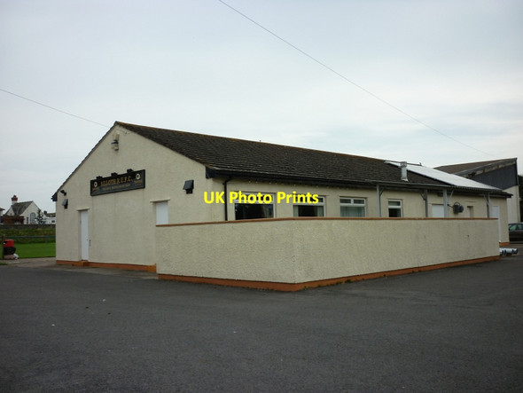 Photo 6"x4" The Silloth RUFC clubhouse Silloth c2012