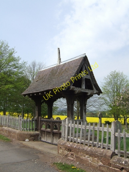Photo 6"x4" Lych Gate Stockton\/SO7299 c2007