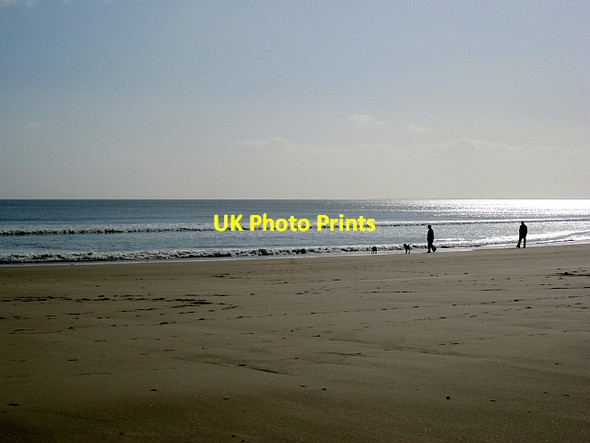 Photo 6"x4" Spittal beach Berwick-upon-Tweed c2012