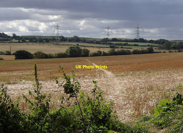Photo 6"x4" Footpath towards Carr Maltby\/SK5292 c2012