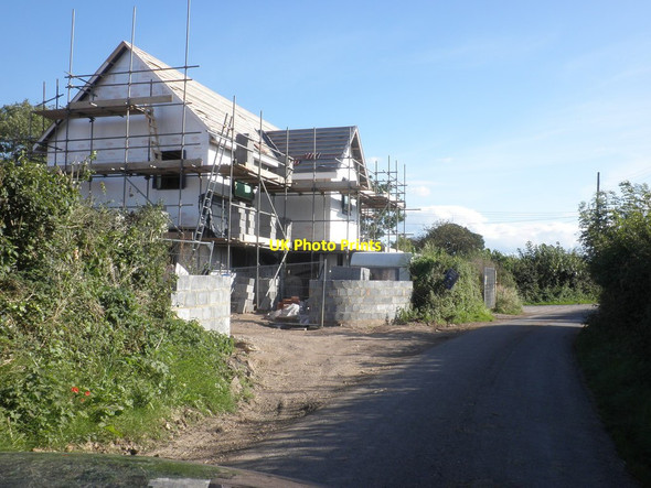 Photo 6"x4" New house under construction at Coultings Coultings c2012