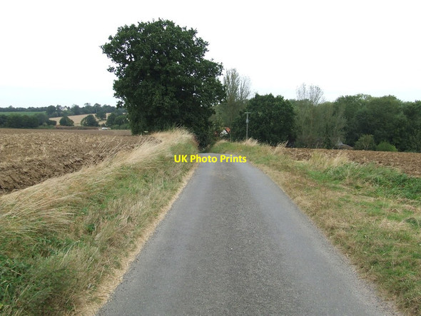 Photo 6"x4" Minor Road Heckfield Green c2012