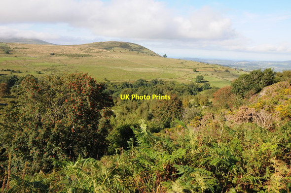 Photo 6"x4" View to Pen-y-gaer Llanbedr-y-cennin c2012