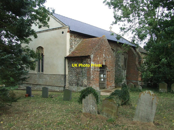 Photo 6"x4" St John the Baptist Denham Denham\/TM1974 c2012
