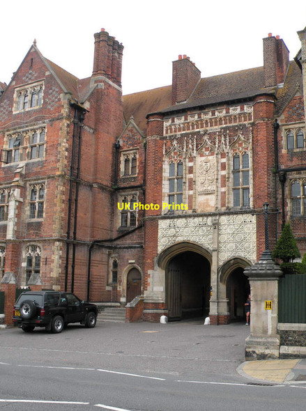 Photo 6"x4" Brighton College gatehouse Brighton\/TQ3106 c2012
