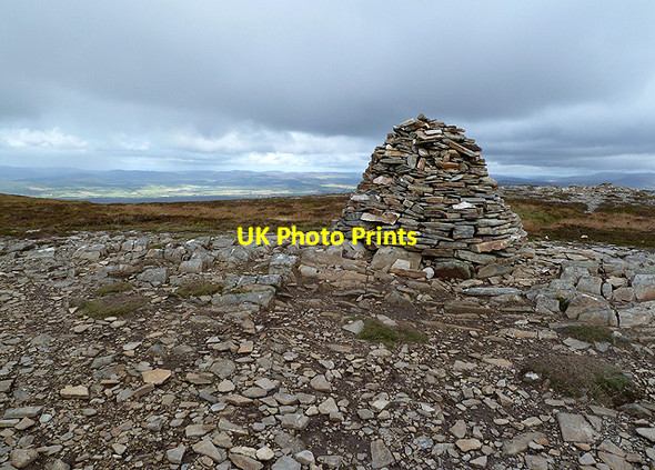 Photo 6"x4" The summit cairn on Creagan Gorm Creagan Gorm c2012