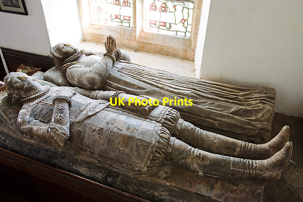 Photo 6"x4" Church of St Thomas of Canterbury, Cothelstone - monument to Sir John Stawell Cothelstone c2012