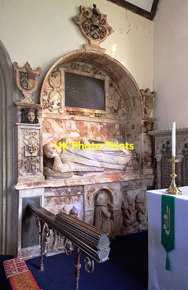 Photo 6"x4" Church of St Peter & St Paul, Bishops Hull - monument to George Farewell Bishop's Hull c2012