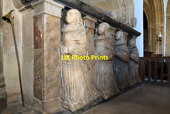 Photo 6"x4" Church of St Andrew & St Mary, Pitminster - monument to John Coles (3) detail Pitminster c2012