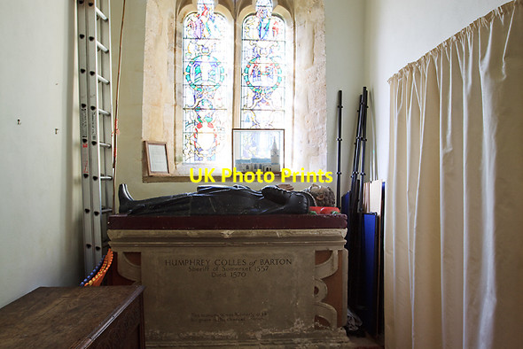 Photo 6"x4" Church of St Andrew & St Mary, Pitminster - monument to Humphrey Coles Pitminster c2012