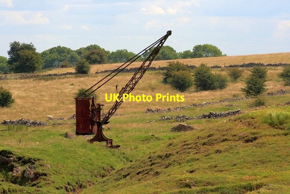 Photo 6"x4" Old Lead Mine Workings Brightgate c2012