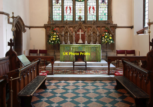 Photo 6"x4" St Edward the Confessor, Market Place, Romford - Chancel Romford\/TQ5289 c2012 P1