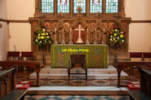 Photo 6"x4" St Edward the Confessor, Market Place, Romford - Sanctuary Romford\/TQ5289 c2012