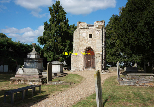 Photo 6"x4" St Margaret's Old Tower & Churchyard Lewisham c2012