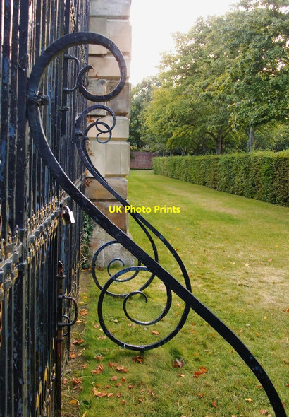 Photo 6"x4" Wrought-ironwork at Ham House (5) Kingston Upon Thames c2012