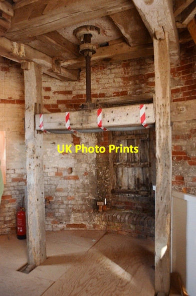 Photo 6"x4" Ullesthorpe Subscription Mill  - meal floor Ullesthorpe c2012
