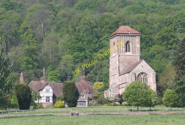 Photo 6"x4" Little Malvern Court and  Priory. Upper Welland c2007