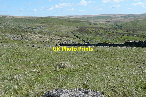 Photo 6"x4" Towards Penn Moor settlements Torr\/SX6160 c2012