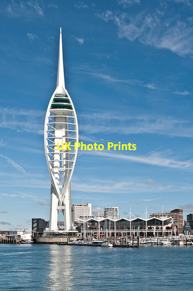 Photo 6"x4" Spinnaker Tower and The Waterfront Newtown\/SZ6199 c2012