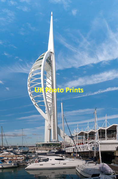 Photo 6"x4" Spinnaker Tower Newtown\/SZ6199 c2012