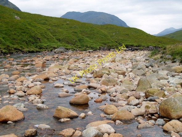 Photo 6"x4" River Etive, Glen Etive Allt Fionn Ghlinne\/NN2251 c2006