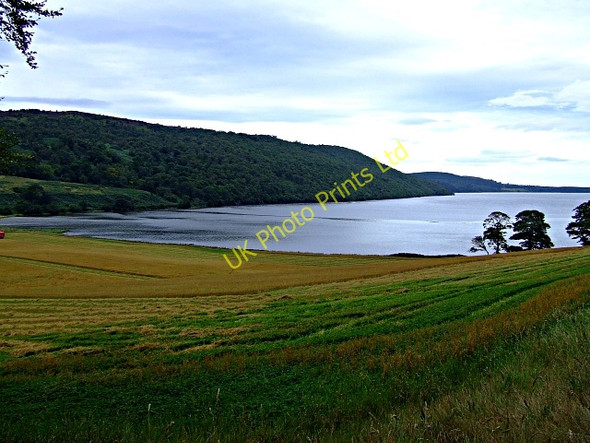 Photo 6"x4" Creich Farmland and the Dornoch Firth Ardchronie c2006