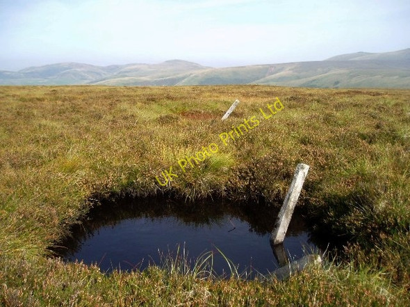 Photo 6"x4" Cheviot peat bog Butt Roads c2006