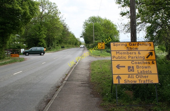 Photo 6"x4" Brown Gate, Three Counties Showground Malvern Wells c2007