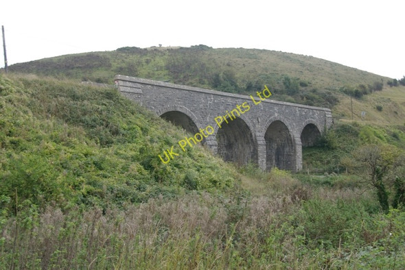 Photo 6"x4" Railway viaduct, Corfe Corfe Castle c2006 P1