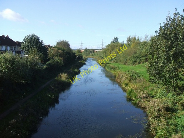 Photo 6"x4" Walsall Canal from Midland Road Bridge Darlaston c2006
