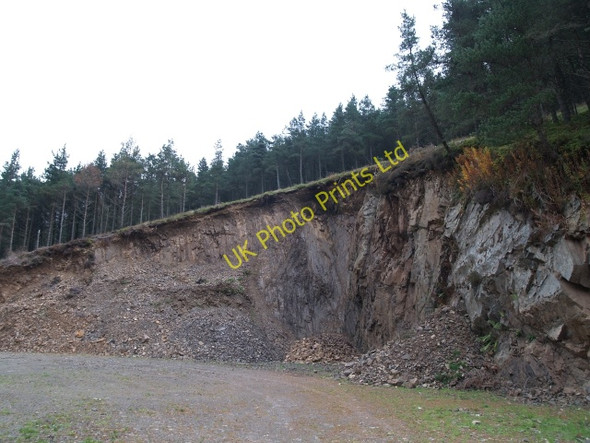 Photo 6"x4" Disused quarry, Williamslee burn. Williamslee c2006