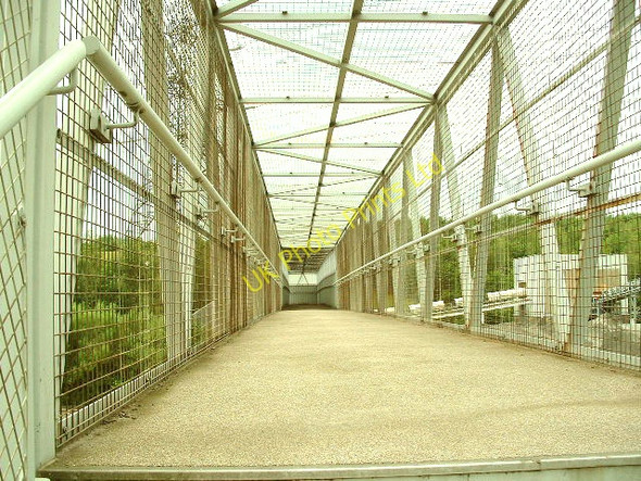 Photo 6"x4" Drax \/ Long Drax Energy Walk Footbridge Barlow\/SE6428 c2006
