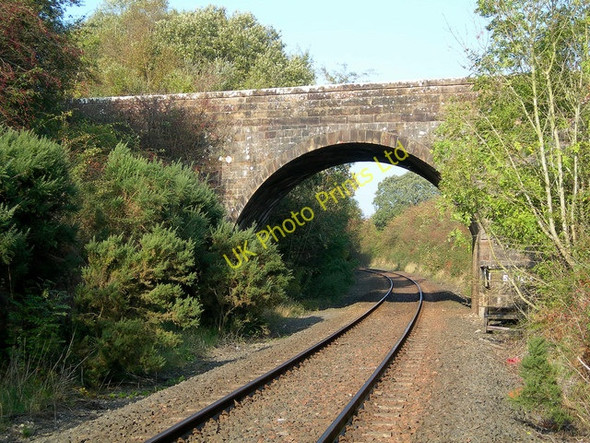 Photo 6"x4" The Site of Crosshill Station Maybole c2006