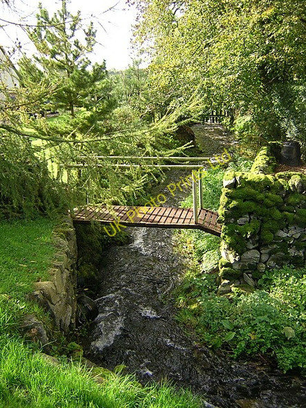 Photo 6"x4" Footbridge in Milton Milton\/NX8470 c2006